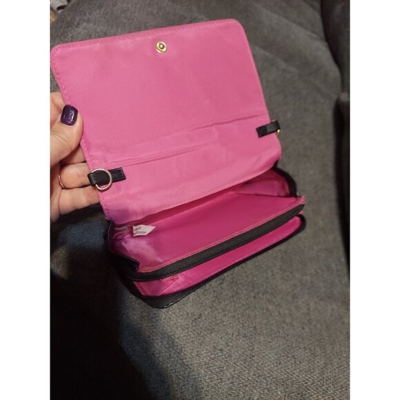 Nicole By Nicole Miller Paisley Wallet Zipper Pockets Credit Cards Accessory - Picture 5 of 9